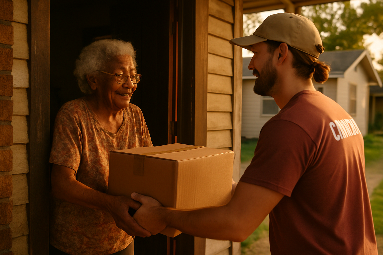 Vehicle donation moment in Louisiana